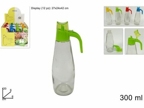 Set bottiglie vetro olio - 12,