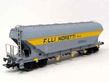 Rivarossi 2150 Carro Merci Tramoggia FS Uas CEREALI F.LLI MORETTI spa ep IV 1:87