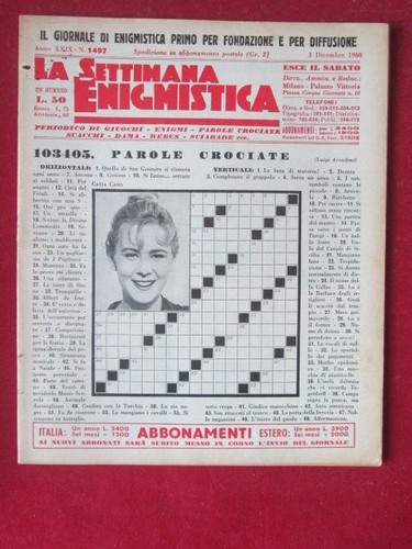Settimana enigmistica 1497 - enigmistica,