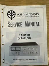 Amplificatore Kenwood manuale