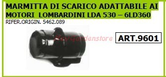 Marmitta scarico per - marmitta, di