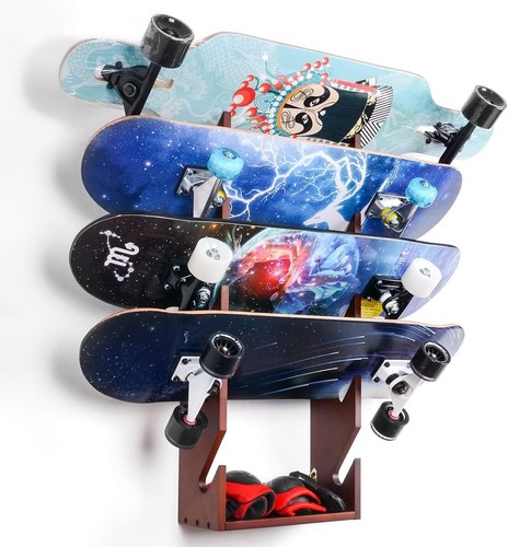 Skateboard rack skateboard