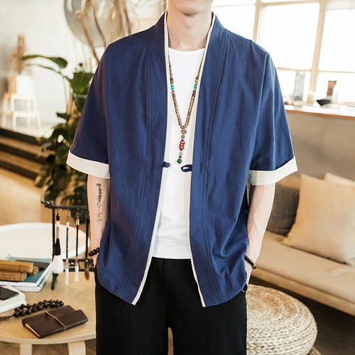 Cardigan kimono uomo