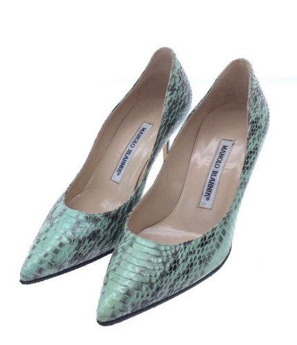 Manolo blahnik python - manolo,