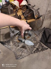 lampade in ghisa ottone e ferro vintage 