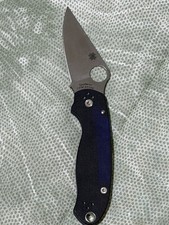 Spyderco Paramilitary 3 S110V Dark Blue