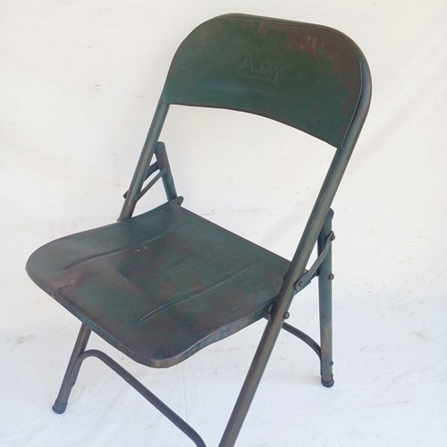1950s industrial folding metal - industrial,