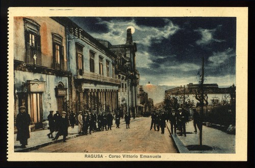 Cartolina ragusa corso - cartolina,