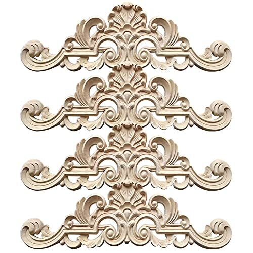 Pezzi fregi legno - 4, in