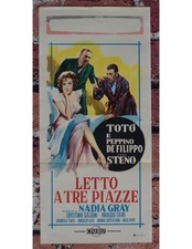 locandina LETTO A TRE PIAZZE
