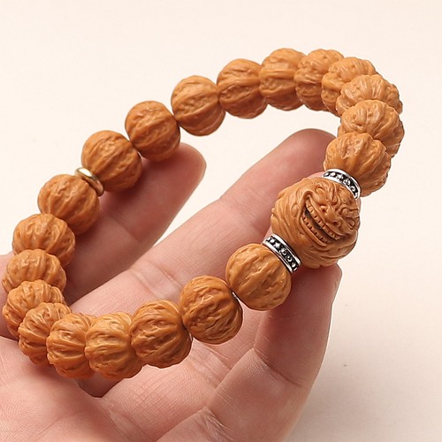 Bracciale ottagonale noce