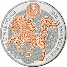 2026 Rwanda 1 oz Moneta Proof
