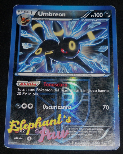 Pokemon umbreon reverse holo - umbreon,
