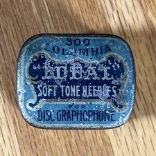 Antico fonografo ago latta