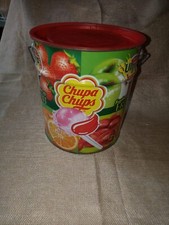 CONTENITORE IN LATTA CON COPERCHIO CHUPA CHUPS 2006