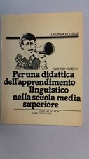 Per una didattica dell'apprendimento linguistico, Parena, La Linea Editrica 1977