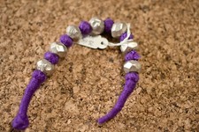 Bracciale indiano cotone - cotone, e
