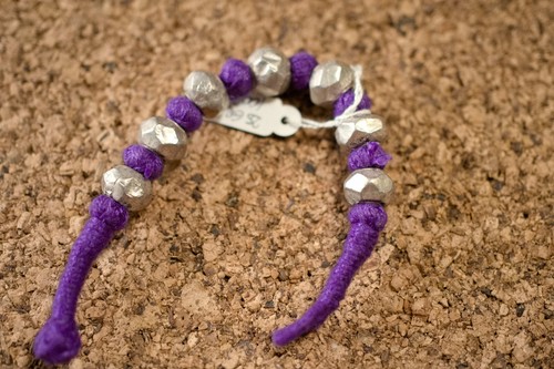 Bracciale indiano cotone e - indiano,
