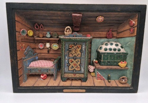 Antico diorama quadro - antico, /