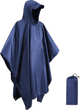 Poncho Impermeabile Poncho Pioggia Riutilizzabile Multiuso, Poncho Antipioggia U