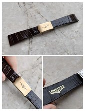 60/70s LONGINES CROCO LEATHER