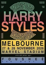 Poster concerto Harry Styles