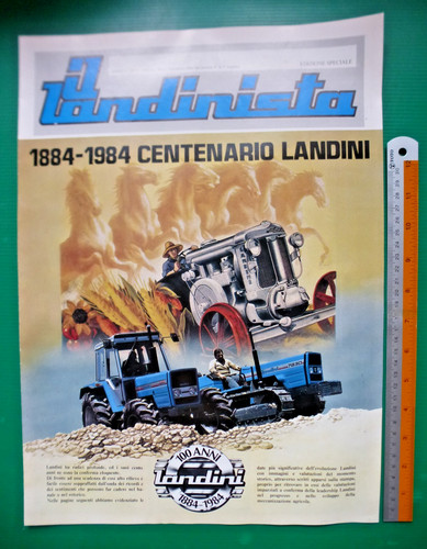 Depliant brochure trattori - depliant, il
