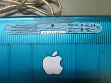 Tastiera Apple Vintage Blu