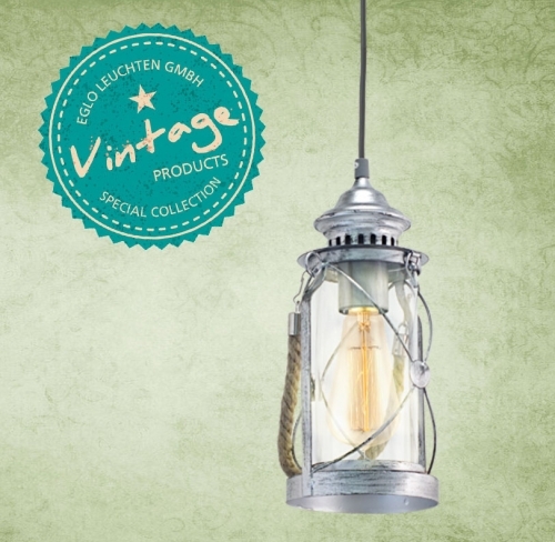Vintage lanterna e27 luce da - vintage,