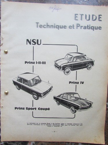 Nsu prinz 4 et - nsu,