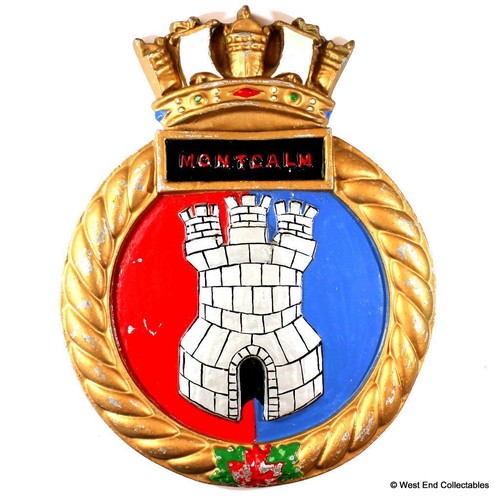 Hmcs montcalm vecchio stemma - vecchio,