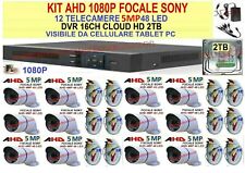KIT 1080P VIDEOSORVEGLIANZA