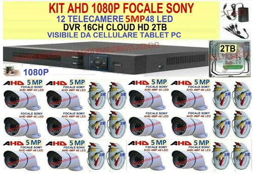 Kit 1080p videosorveglianza - 1080p,