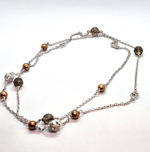 Collana stazione filigrana