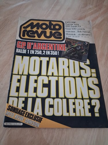 Moto revue rivista - moto, 1981