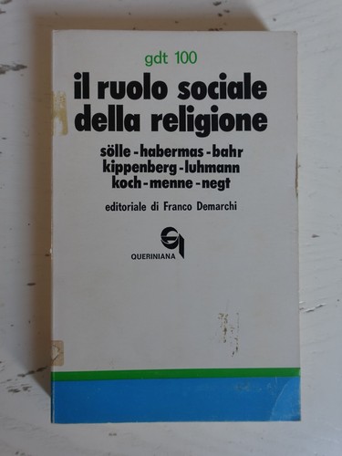 Ruolo sociale della - il,