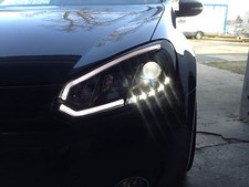 Faro proiettore sonar originale per vw golf 6 vi 08-12 con luci diurne led lightbar