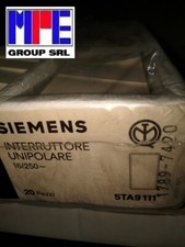 SIEMENS 5TA9111. INTERRUTTORE  16A  250V~ DELTA FUTURA  BIANCO