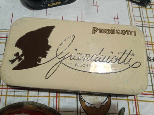 Scatola latta gianduiotti - scatola,