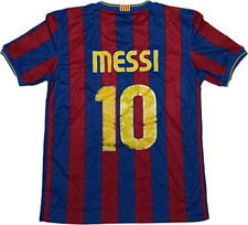 maglia calcio Leo Messi Barcelona 2009 2010 Small Unicef Barca Nike