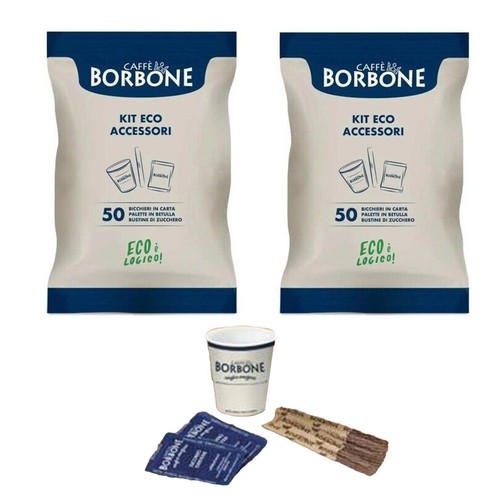 Kit ecologico 100 bicchieri - ecologico,
