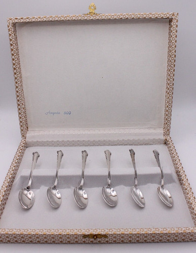 Set sei cucchiai argento - set,