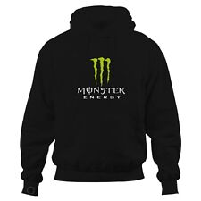 Felpa con cappuccio Monster Energy, disponibile nel Regno Unito taglie medie, grandi, XL e XXL