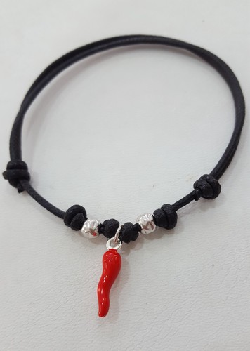 Bracciale nero con - bracciale,