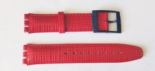 SWATCH Strap x AUTOMATICO ABENDROT  SAN103 - 1994 with blue buckle - nuovo - NEW