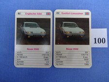 Rover 3500, cartolina singola