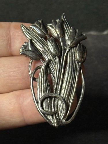 Vintage bigiotteria tulipano