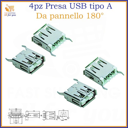 Presa usb femmina - usb, da