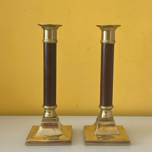 Set portacandele ottone - in,