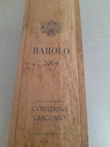 Cassetta legno barolo 2004 - cassetta,
